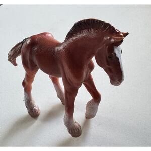 CollectA NIP * Clydesdale Foal - Bay * 88625 Model Horse Figurine Toy Draft